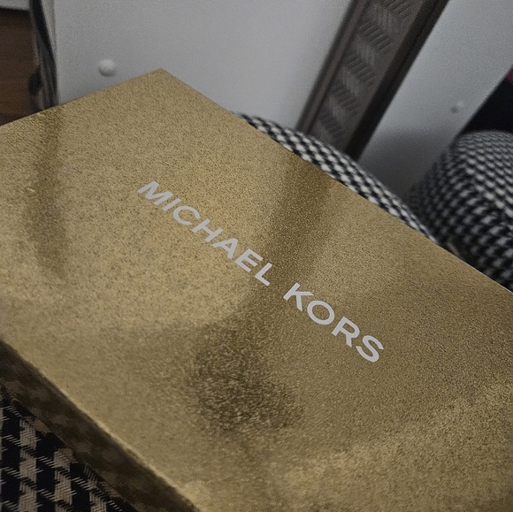 Michael Kors Jet Set Logo Double Zip Wristlet Large Wallet Gift Box - Picture 11 of 11